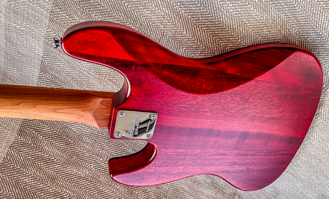 Bacchus Jt Wl4-qm Rsm/m Jap Tune Up Mn - Solid body elektrische bas - Variation 1