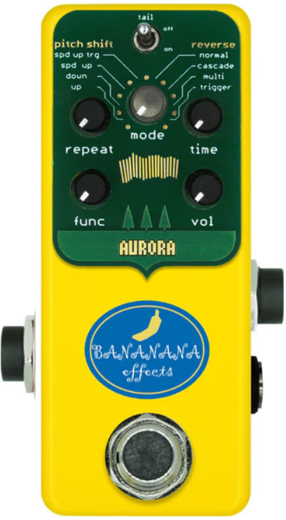 Bananana Effects Aurora Pitch Shift Delay - Reverb/delay/echo effect pedaal - Main picture