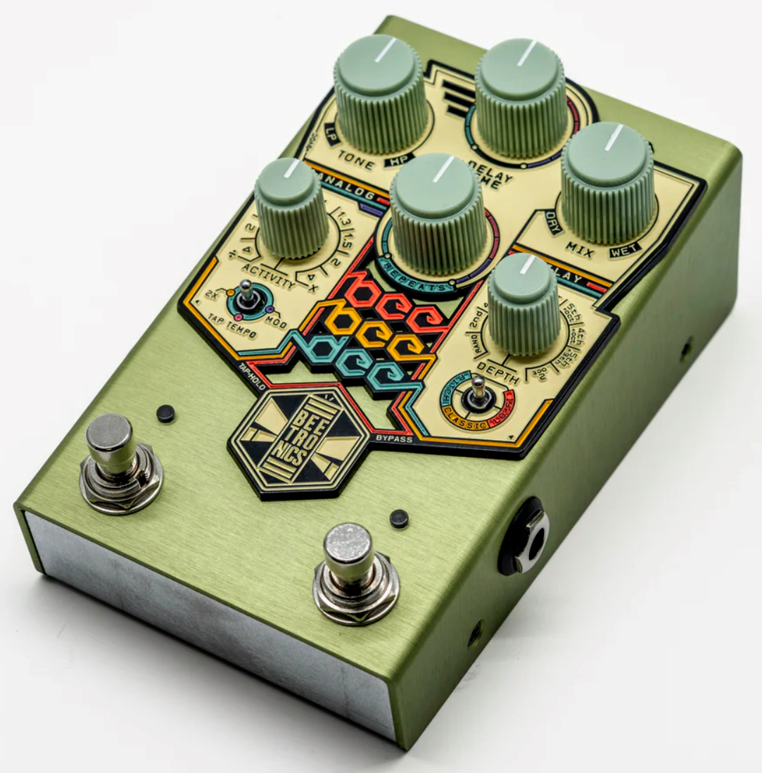 Beetronics Beedeedee Analog Delay - Reverb/delay/echo effect pedaal - Variation 1