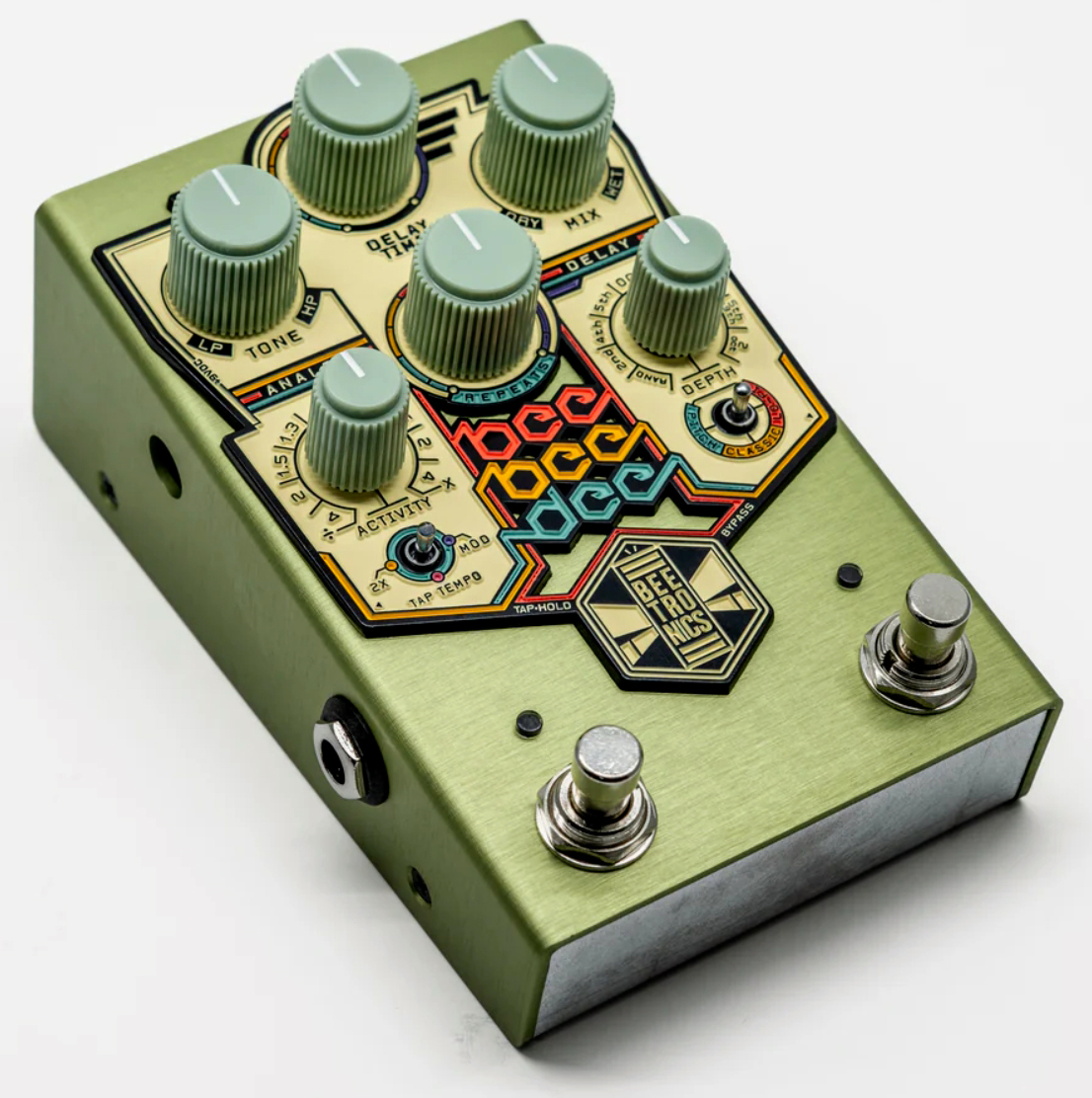 Beetronics Beedeedee Analog Delay - Reverb/delay/echo effect pedaal - Variation 2