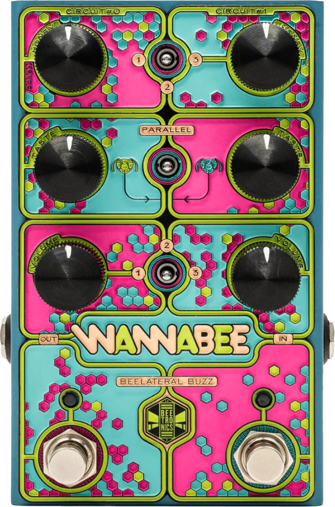 Beetronics Wannabee Beelateral Buzz Overdrive - Reverb/delay/echo effect pedaal - Main picture