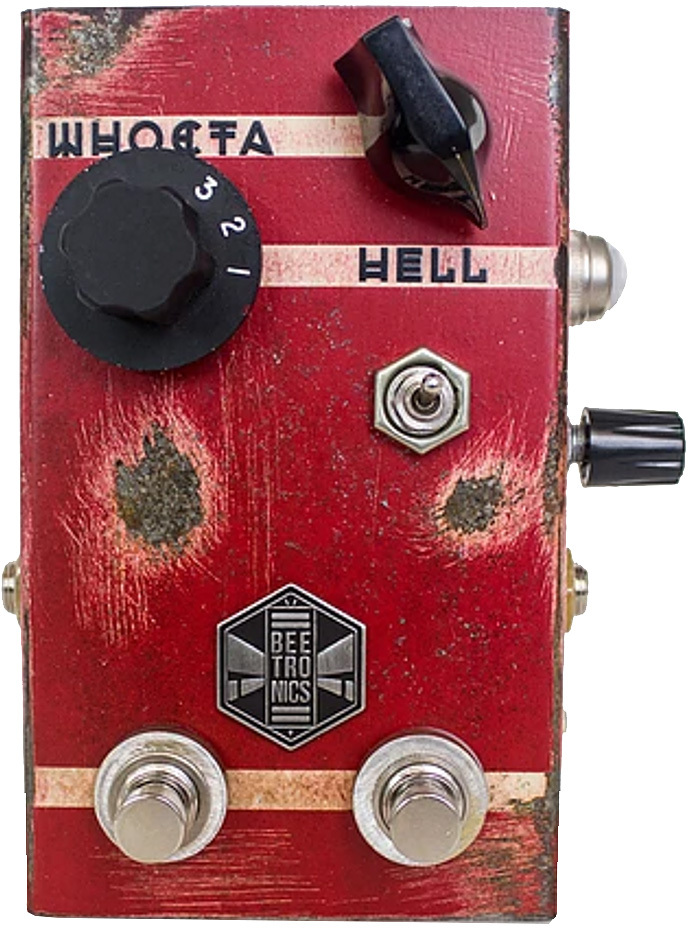 Beetronics Whoctahell Fuzz + Octave-down - Overdrive/Distortion/fuzz effectpedaal - Main picture