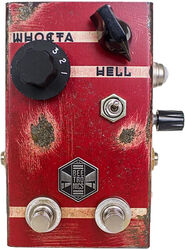 Overdrive/distortion/fuzz effectpedaal Beetronics Whoctahell Fuzz + Octave-Down