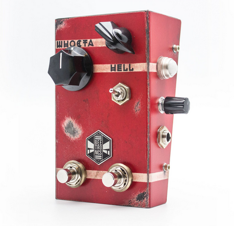 Beetronics Whoctahell Fuzz + Octave-down - Overdrive/Distortion/fuzz effectpedaal - Variation 5