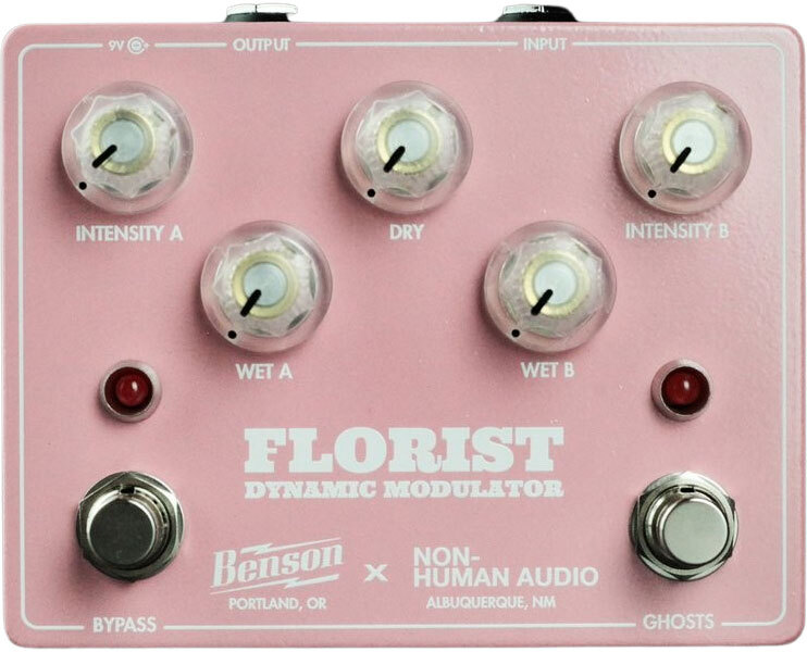 Benson Amps Florist Modulation - Modulation/chorus/flanger/phaser en tremolo effect pedaal - Main picture