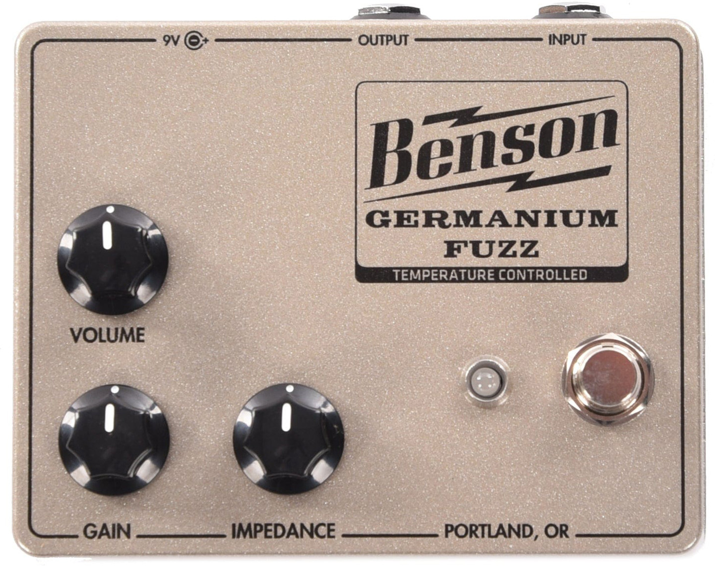 Benson Amps Germanium Fuzz Champagne - Overdrive/Distortion/fuzz effectpedaal - Main picture