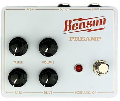 Benson Amps Germanium Preamp - Overdrive/Distortion/fuzz effectpedaal - Main picture
