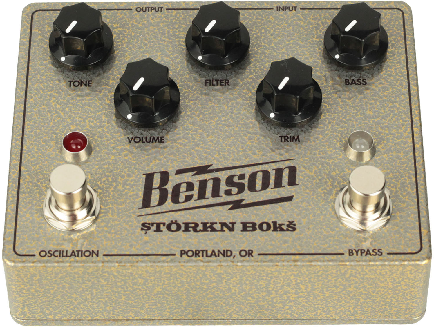 Benson Amps Storkn B0ks Ltd Fuzz - Overdrive/Distortion/fuzz effectpedaal - Main picture