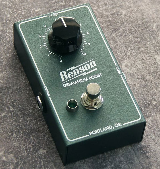 Benson Amps Germanium Boost - Volume/boost/expression effect pedaal - Variation 1