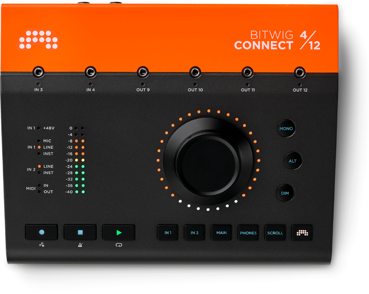 Bitwig Connect 4/12 - USB audio-interface - Main picture