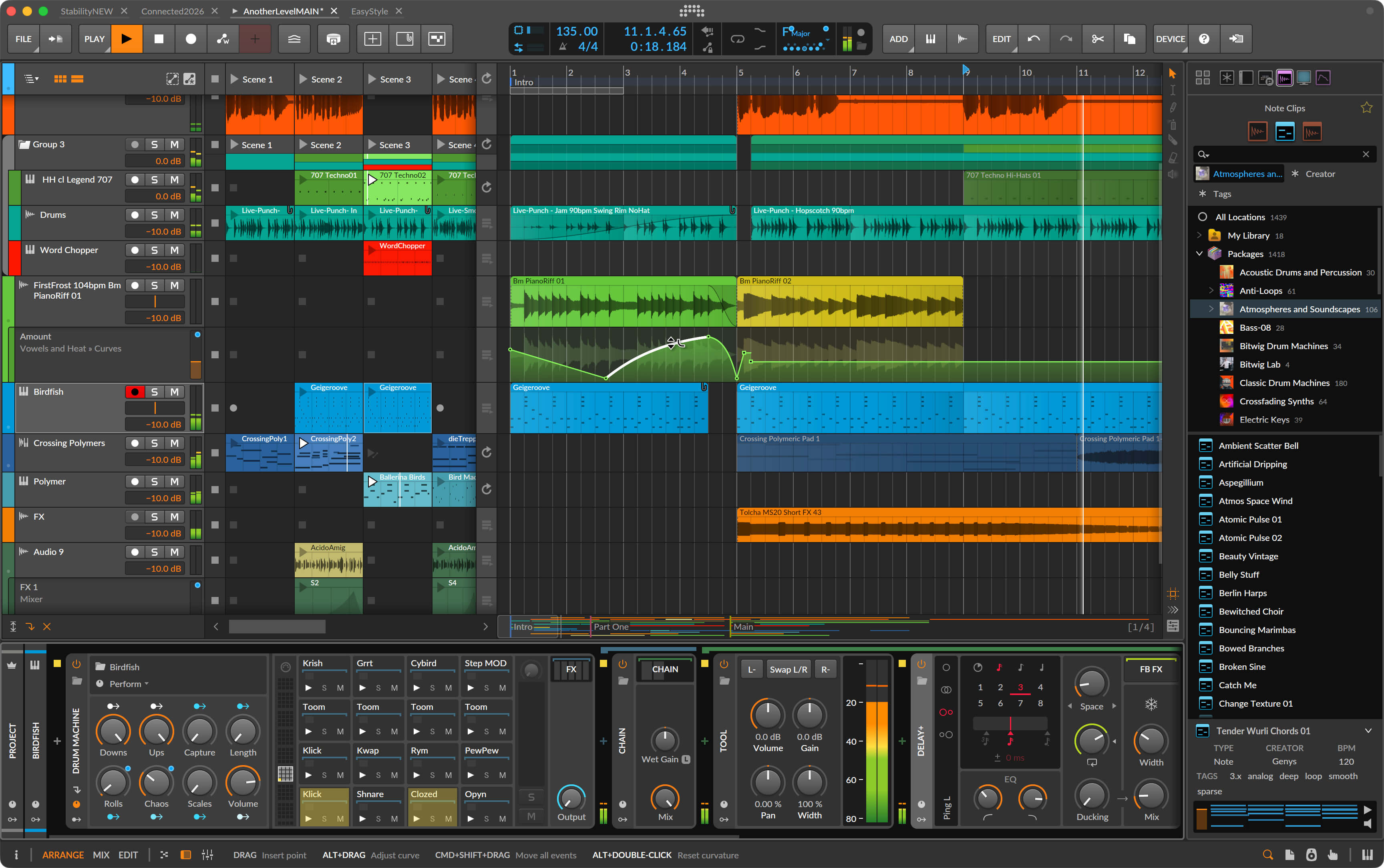 Bitwig Studio - Sequencer software - Variation 15