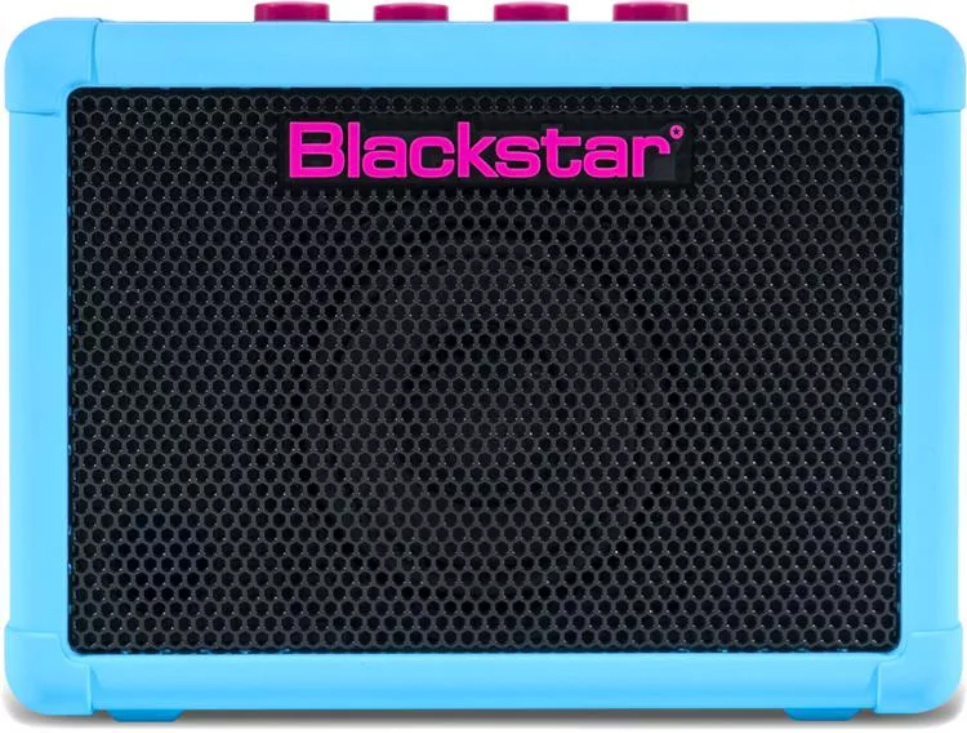 Blackstar Fly 3 3w 1x3 Neon Blue - Elektrische gitaar mini versterker - Main picture