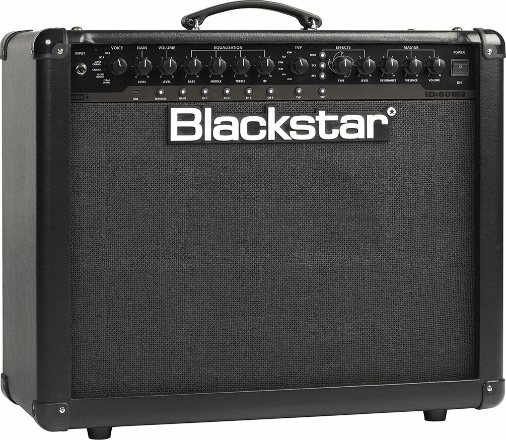 Blackstar Id60tvp 60w 1x12 Black - Combo voor elektrische gitaar - Main picture