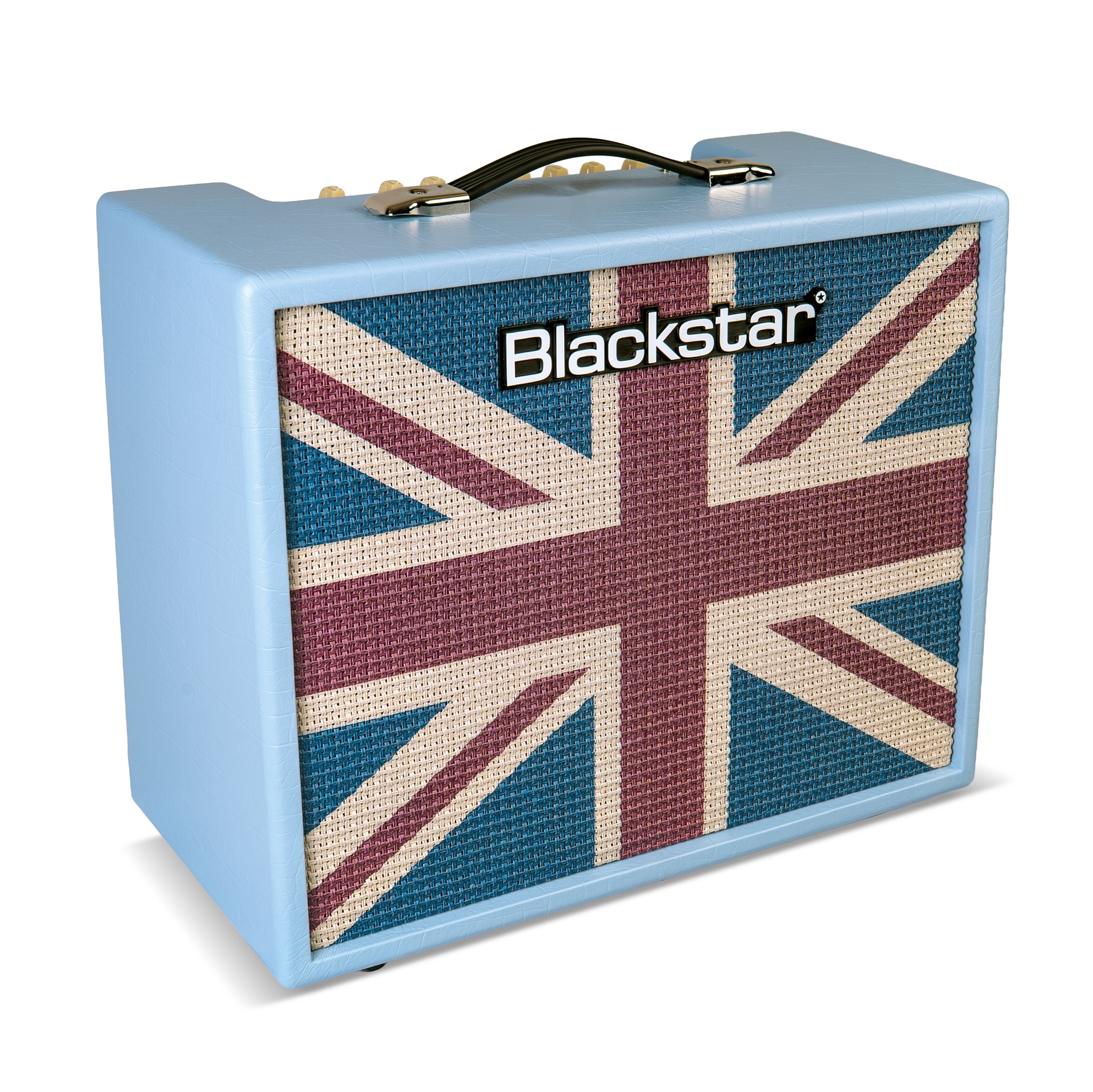 Blackstar Debut 50r Baby Blue Union Flag - Combo voor elektrische gitaar - Variation 1