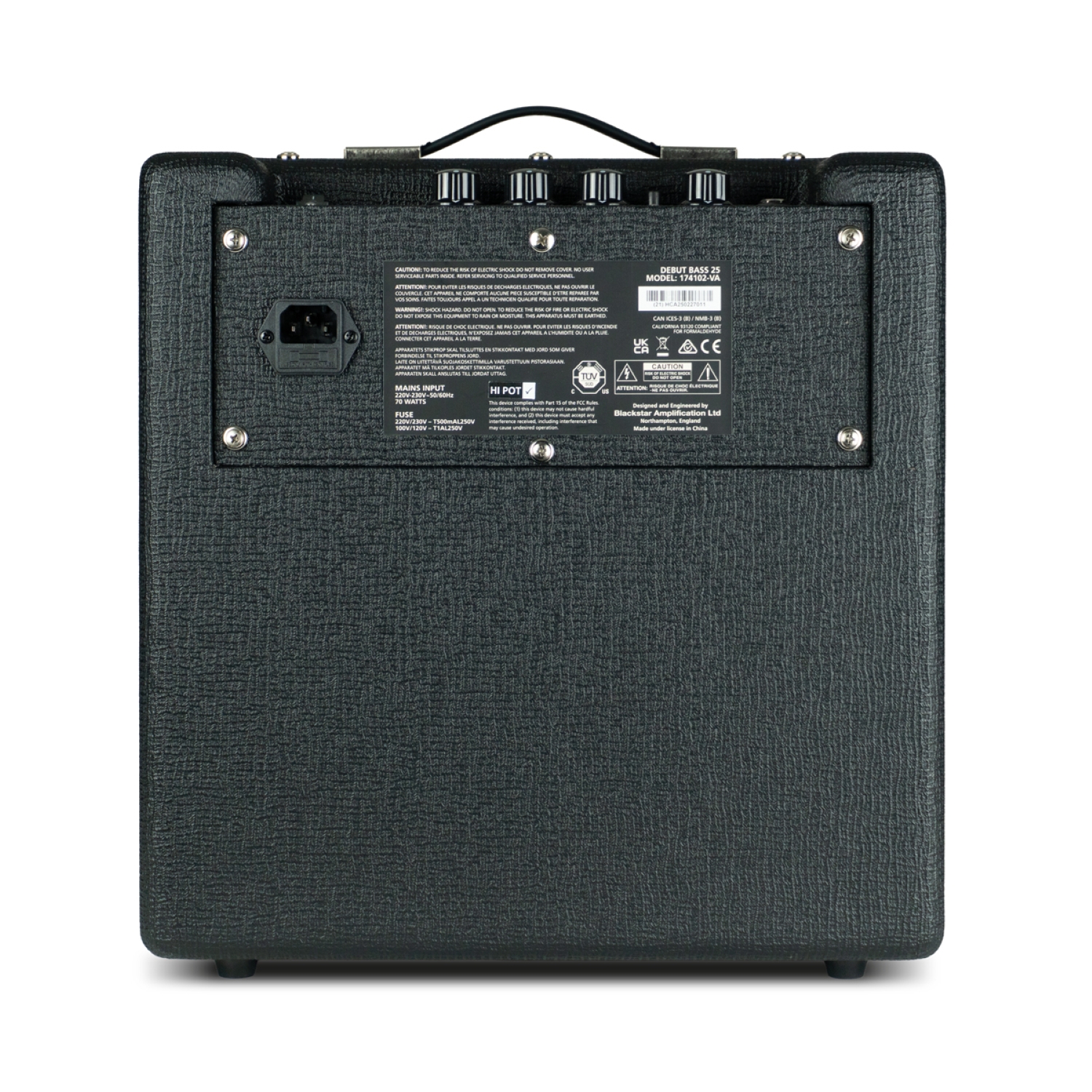 Blackstar Debut Bass 25 1x8 25w - Combo voor basses - Variation 2