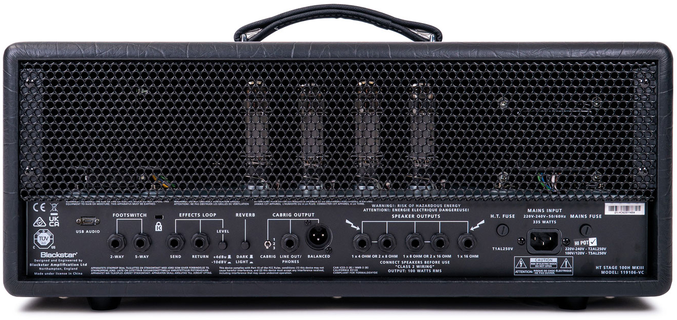 Blackstar Ht Venue Stage 100h Mkiii Head 100w El34 - Gitaarversterker top - Variation 2