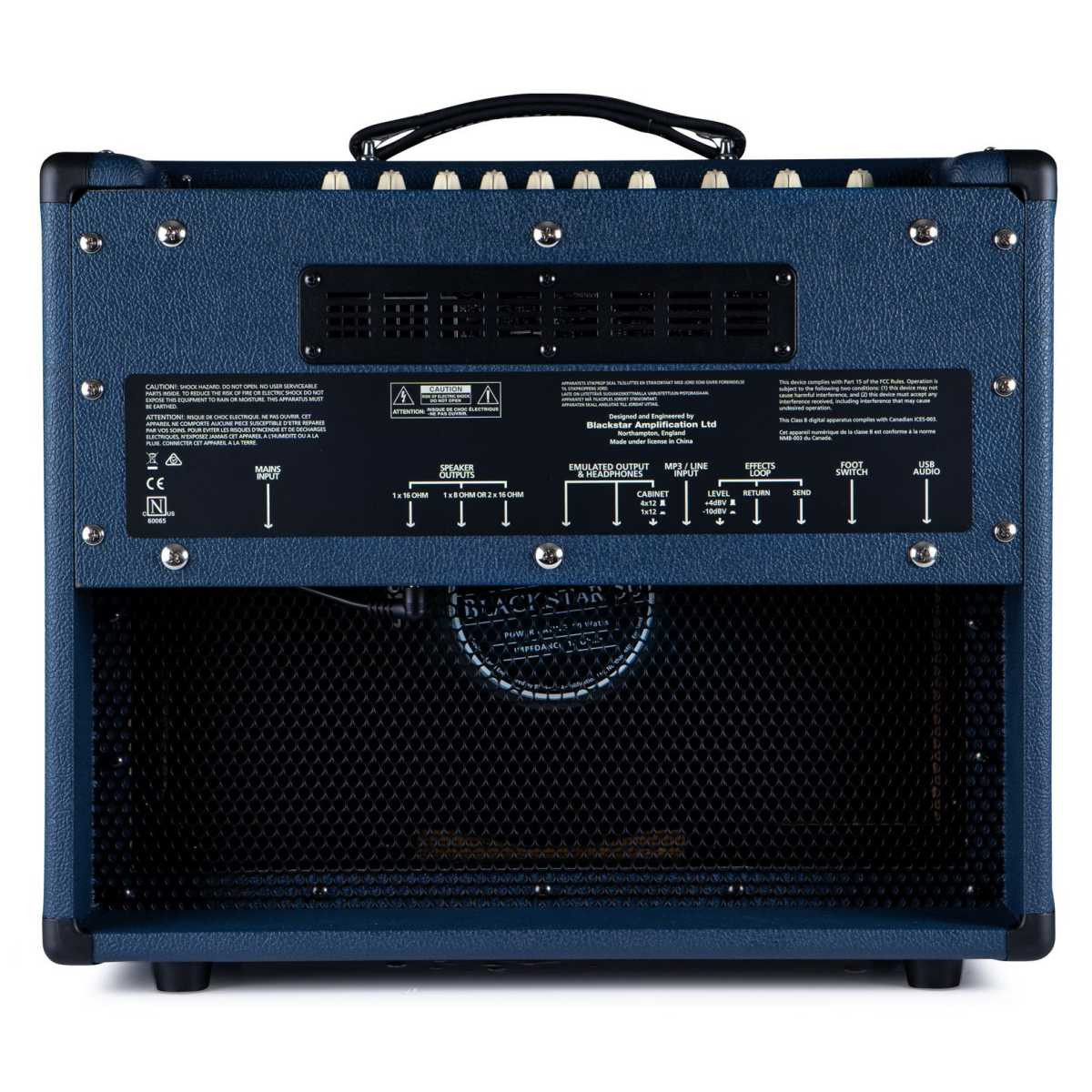Blackstar Ht20r Mk2 20w 1x12 Trafalgar Blue - Combo voor elektrische gitaar - Variation 1