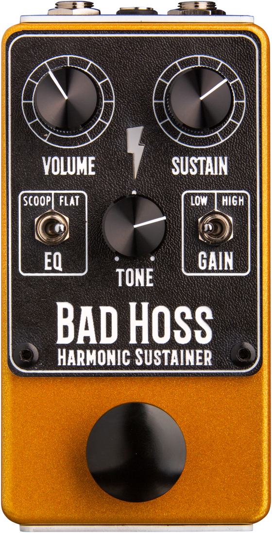Bolt & Forge Bad Hoss Harmonic Sustainer - Overdrive/Distortion/fuzz effectpedaal - Main picture