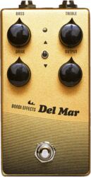 Overdrive/distortion/fuzz effectpedaal Bondi effects DEL MAR MK2