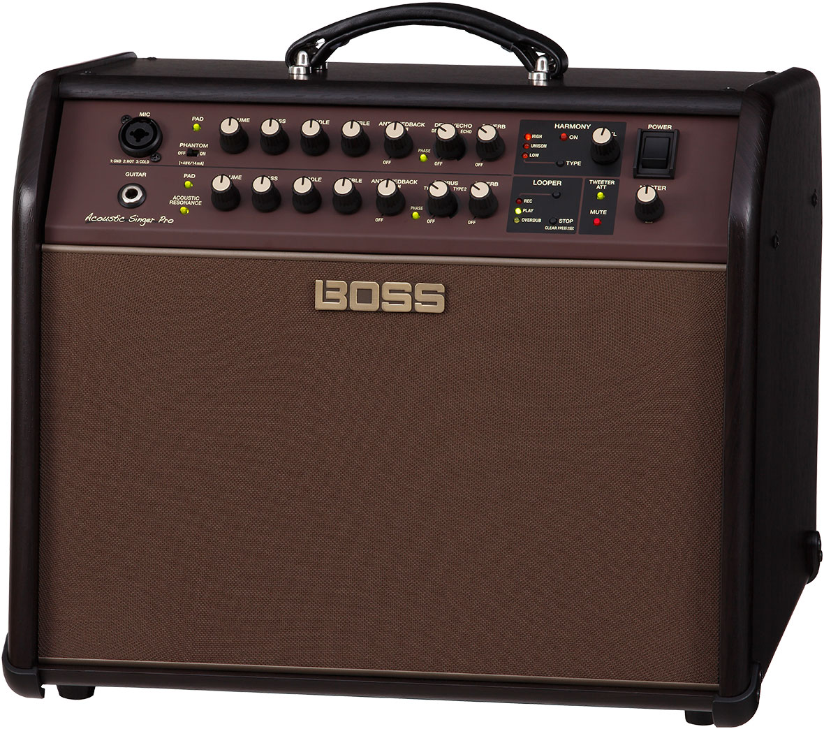 Boss Acoustic Singer Pro 120w 1x8 - Combo voor akoestische gitaar - Variation 1