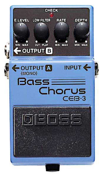 Boss Ceb3 Bass Chorus - Modulation/chorus/flanger/phaser en tremolo effectpedaal - Variation 1