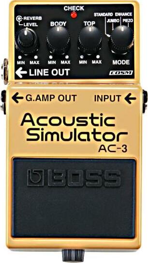 Boss Ac-3 Acoustic Simulator - - Modulation/chorus/flanger/phaser en tremolo effect pedaal - Main picture