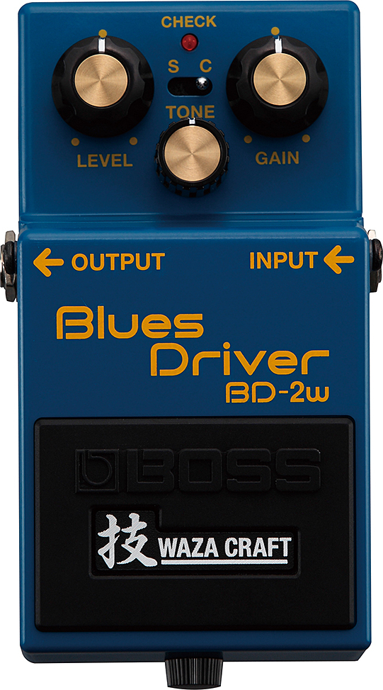 Boss Bd2w Blues Driver Waza Craft - Overdrive/Distortion/fuzz effectpedaal - Main picture