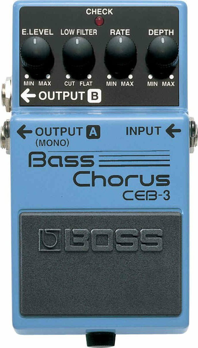 Boss Ceb3 Bass Chorus - Modulation/chorus/flanger/phaser en tremolo effectpedaal - Main picture