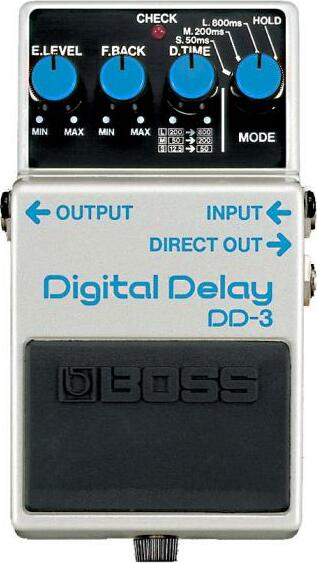 Boss Dd-3 Digital Delay - Reverb/delay/echo effect pedaal - Main picture