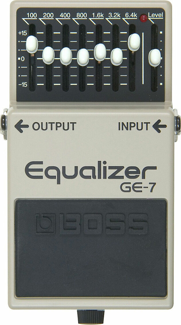 Boss Ge-7 Graphic Equalizer - EQ en enhancer effect pedaal - Main picture