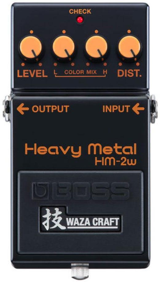 Overdrive/distortion/fuzz effectpedaal Boss Waza Craft HM-2W Heavy Metal