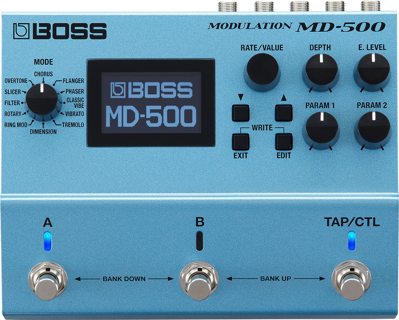 Boss Md-500 Modulation - Modulation/chorus/flanger/phaser en tremolo effect pedaal - Main picture