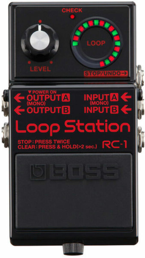 Boss Rc-1 Bk Loop Station - Looper effect pedaal - Main picture