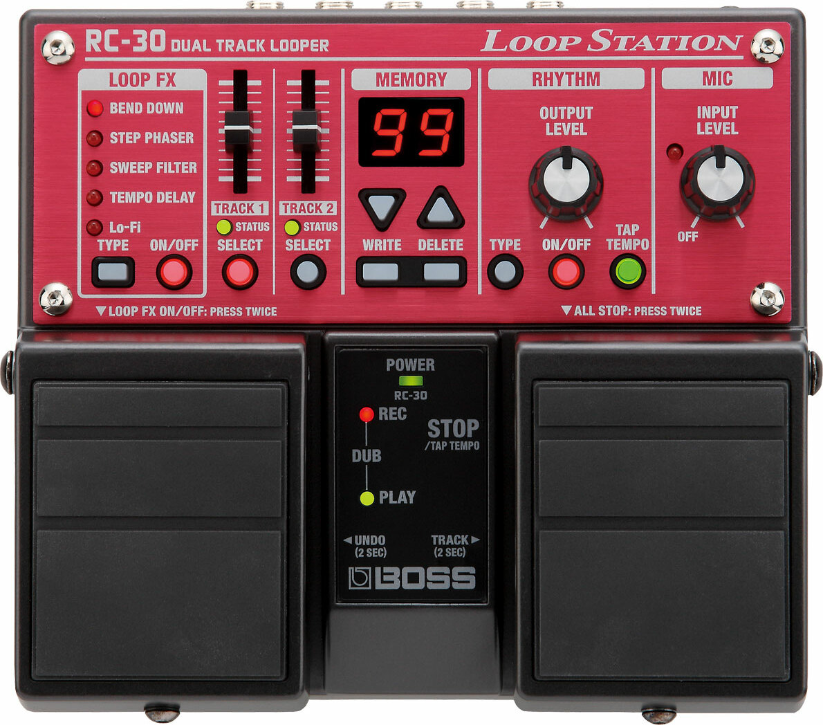 Boss Rc-30 Loop Station - Looper effect pedaal - Main picture