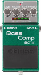 Compressor/sustain/noise gate effectpedaal Boss BC-1X Bass Comp
