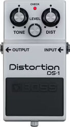 Overdrive/distortion/fuzz effectpedaal Boss DS-1 Distortion Ltd - White