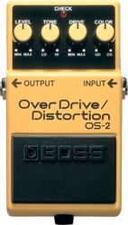 Overdrive/distortion/fuzz effectpedaal Boss OS-2 Overdrive Distortion