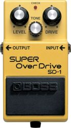 Overdrive/distortion/fuzz effectpedaal Boss SD-1 Super OverDrive