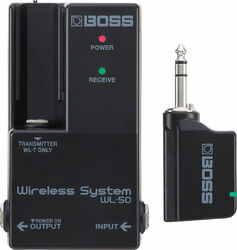 Draadloze instrumentmicrofoon Boss WL-50 Wireless Guitar System for Pedalboard