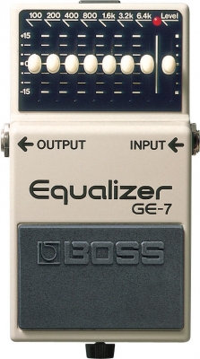 Boss Ge-7 Graphic Equalizer - EQ en enhancer effect pedaal - Variation 1