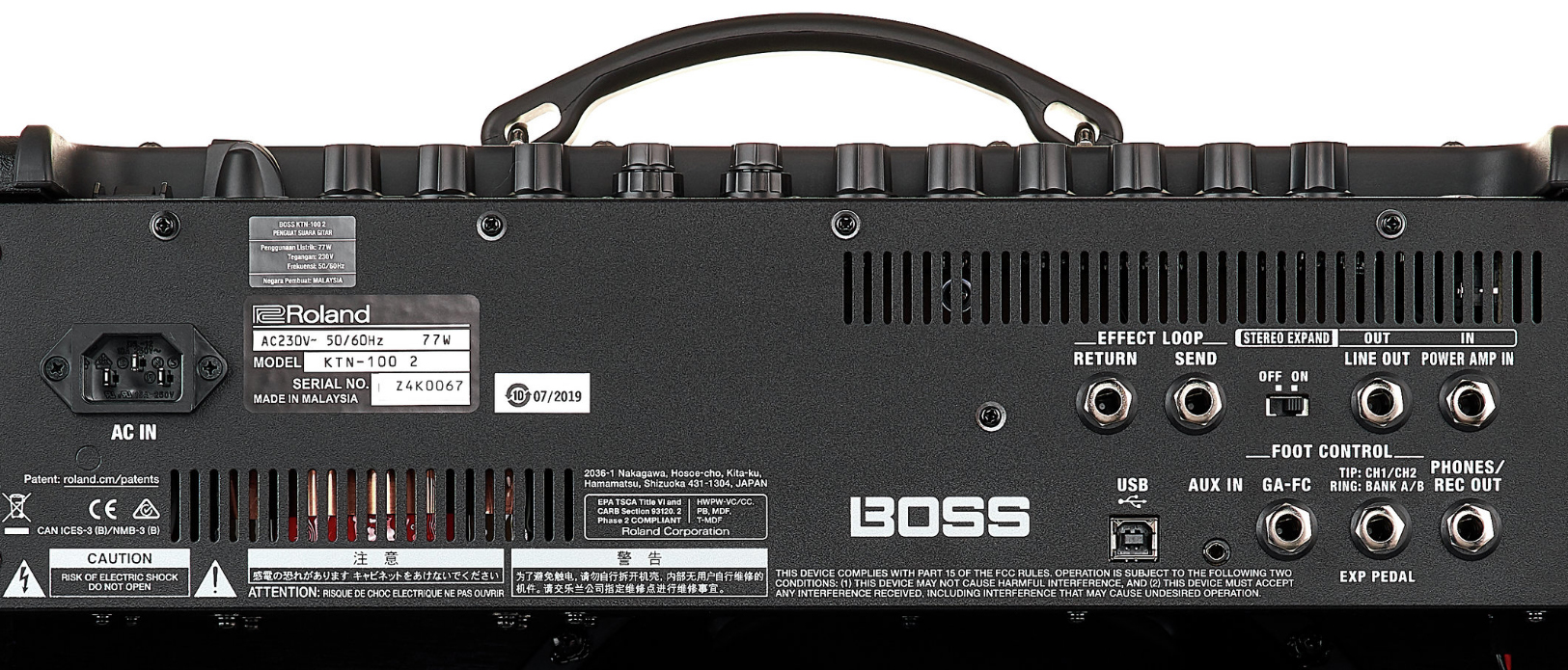 Boss Katana-100 Mkii 0.5/50/100w 1x12 - Combo voor elektrische gitaar - Variation 4