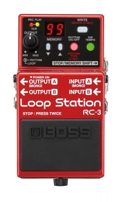 Boss Rc3 Loop Station - Looper effect pedaal - Variation 2