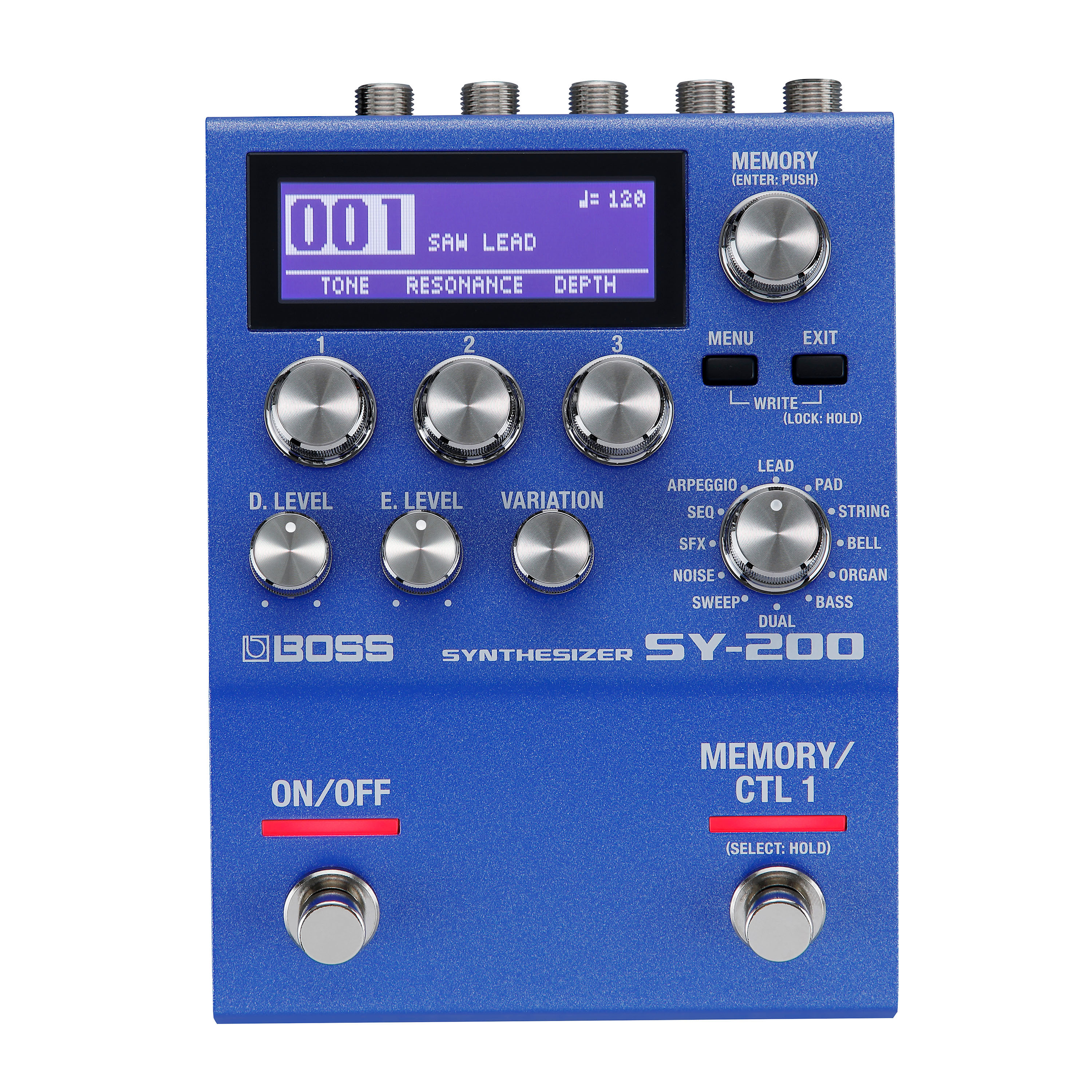Boss Sy-200 Synthesizer - Guitar Synthesizer - Variation 2