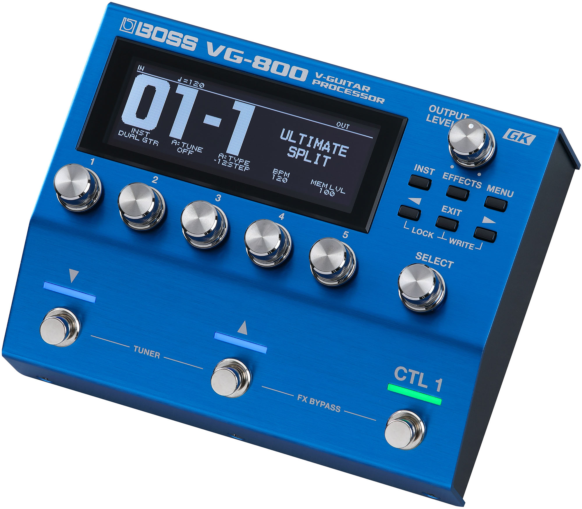 Boss Vg-800 V-guitar Processor - Multieffecten Pedaal voor Electrische Gitaar - Variation 1