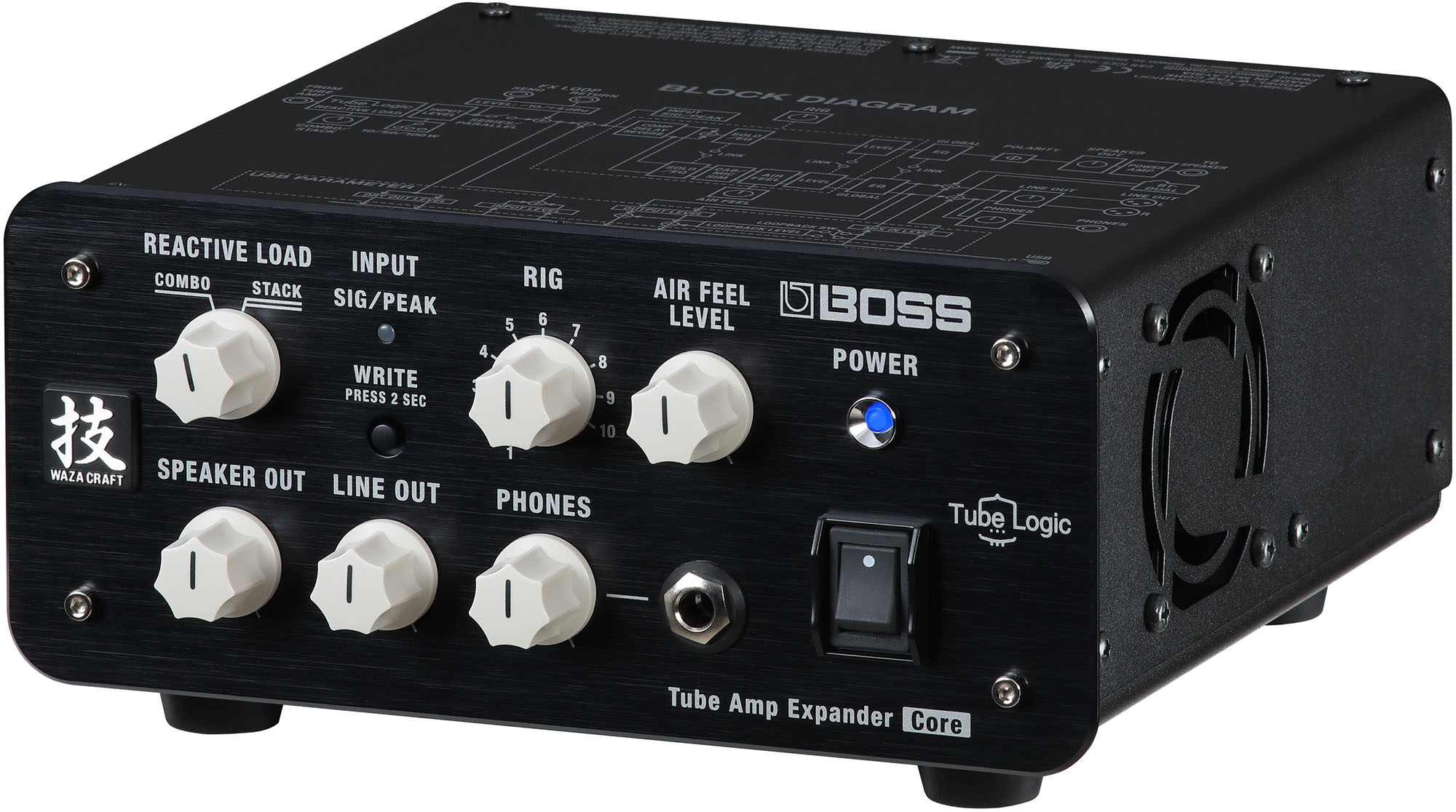 Boss Waza Tube Amp Expander Core - Attenuator - Variation 4