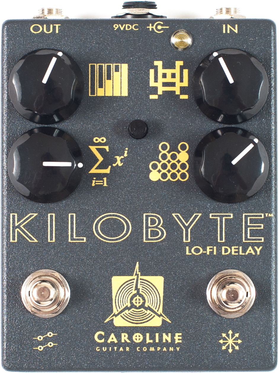 Caroline Guitar Kilobyte - Reverb/delay/echo effect pedaal - Main picture