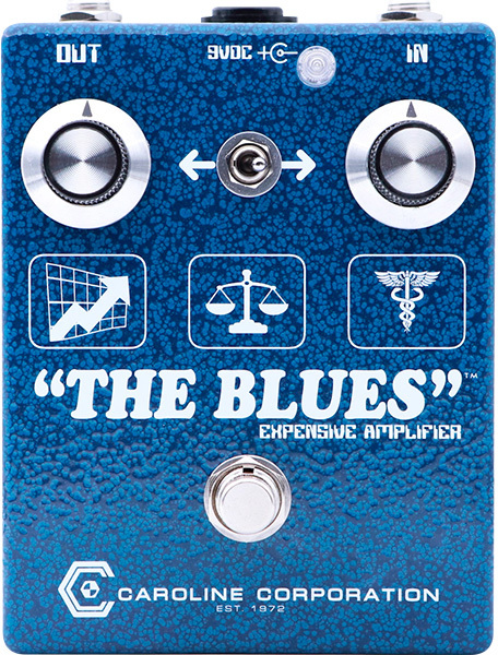 Caroline Guitar The Blues Overdrive - Overdrive/Distortion/fuzz effectpedaal - Main picture