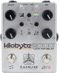 Reverb/delay/echo effect pedaal Caroline guitar Kilobyte-2000 Lo-Fi Tap Delay