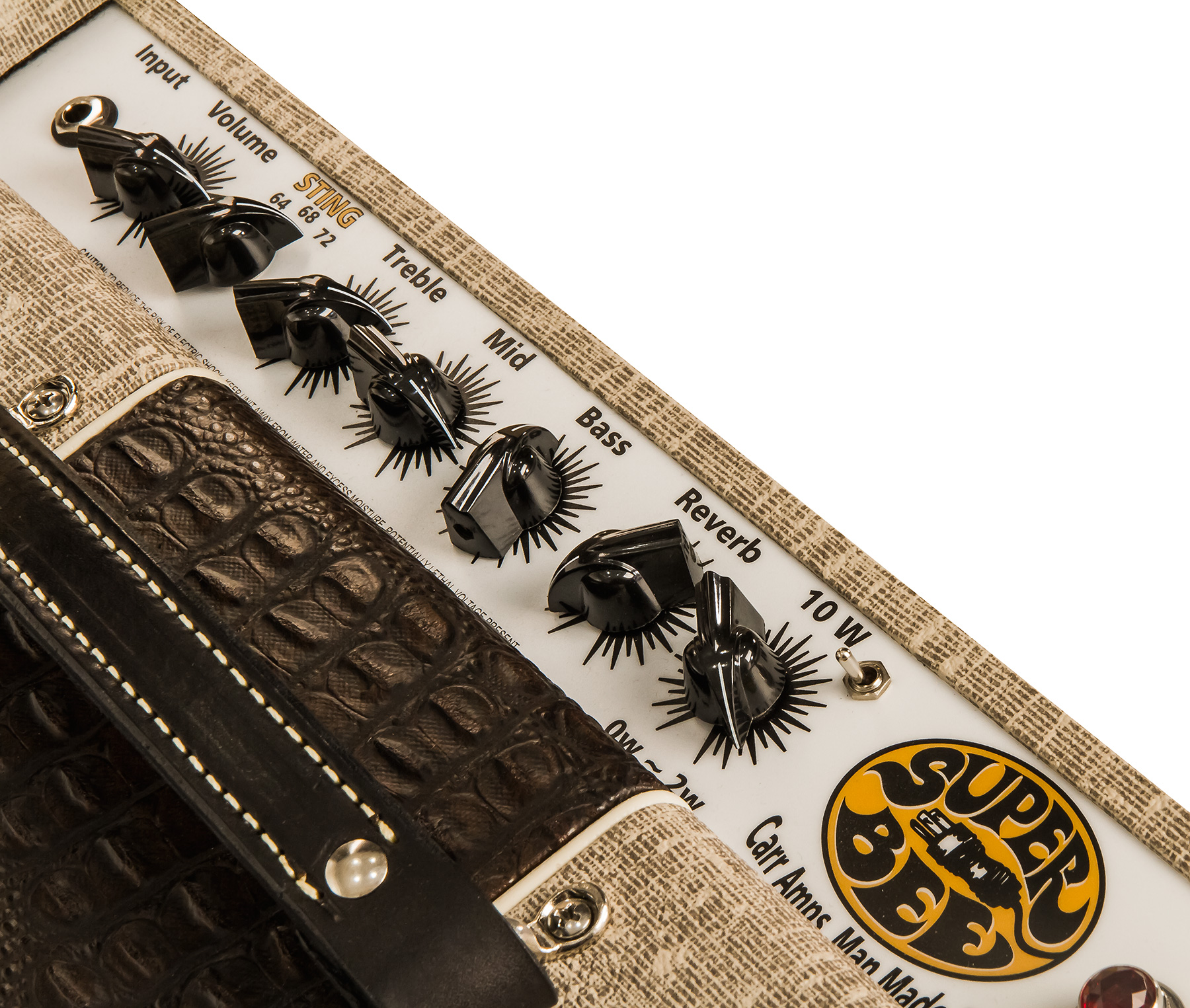 Carr Amplifiers Super Bee 1-12 Combo 10w 1x12 Slub/gator - Combo voor elektrische gitaar - Variation 2