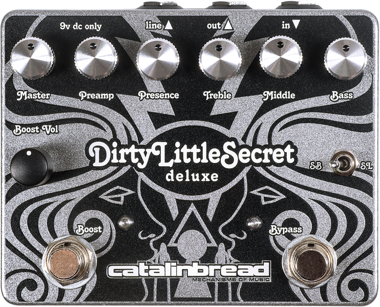 Catalinbread Dirty Little Secret Deluxe - Overdrive/Distortion/fuzz effectpedaal - Main picture